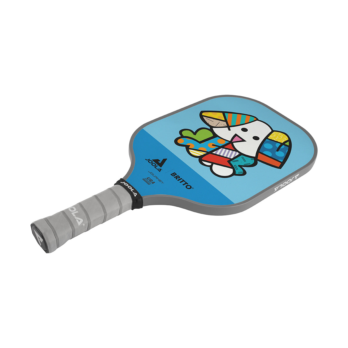 JOOLA BRITTO Pickleball Paddle - Premium Carbon Fiber Surface with Cushion Grip - USA Pickleball Approved - Perfect for Indoor & Outdoor Games, Tournaments & Recreational Play
