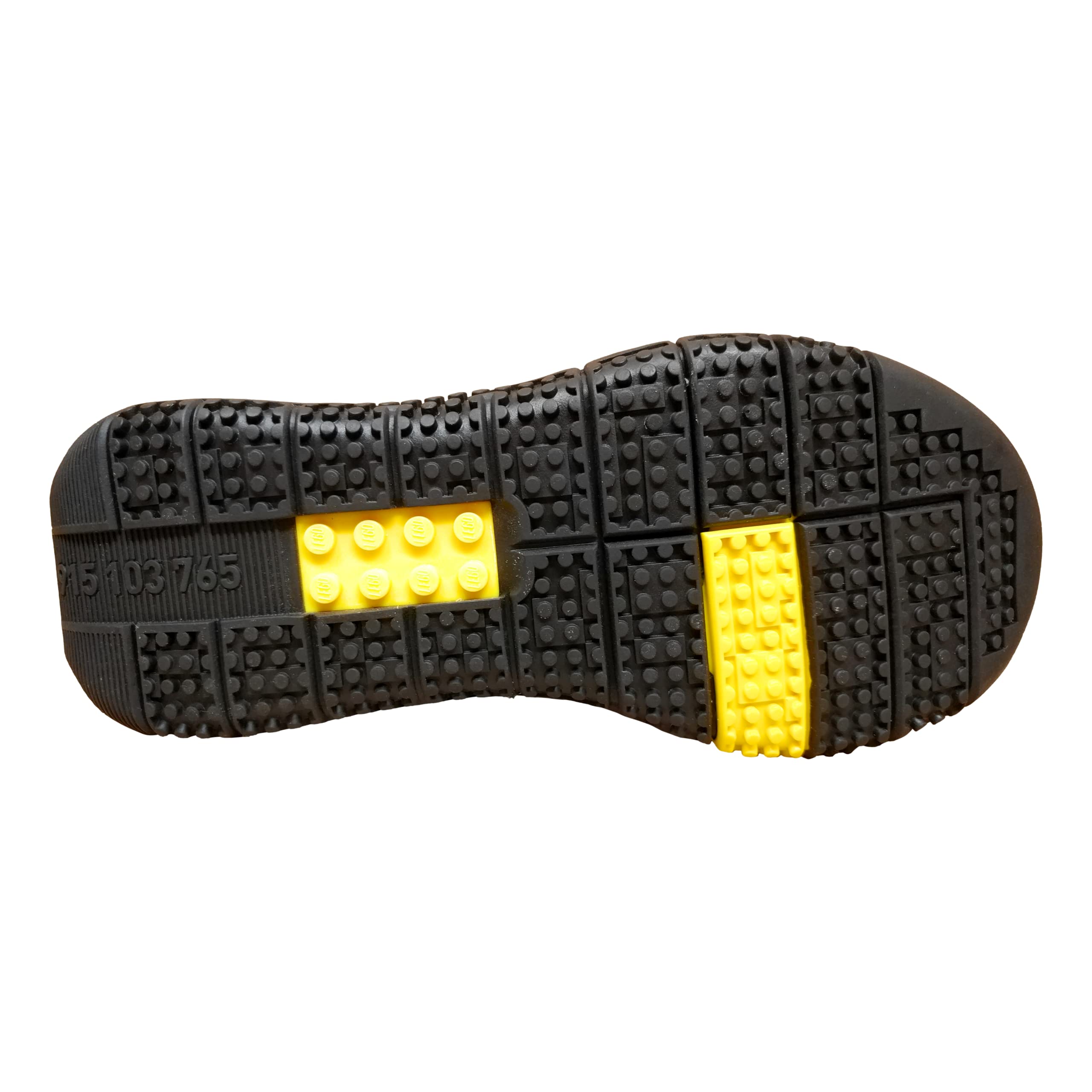 Adidas Lego Sport Pro J Kids Unisex Running Shoes - Black/Yellow, Size 4 | Lightweight Sneakers for Boys & Girls | Perfect for School, Play & Daily Activities