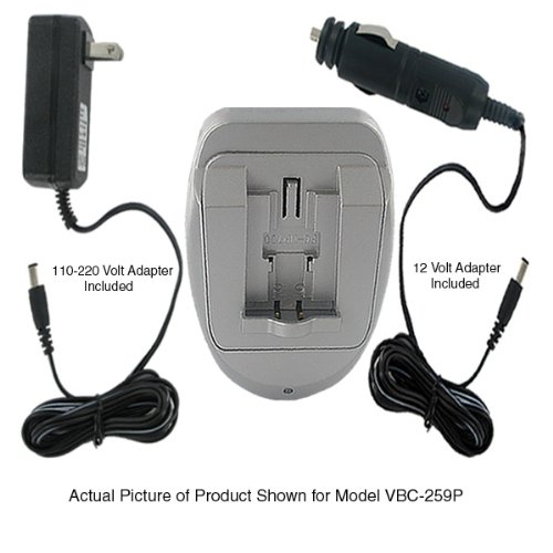 Olympus Li30B VBC-259P AC/DC Battery Charger - Fast Charging for Digital Cameras & Camcorders | Perfect for Travel & Professional Photography