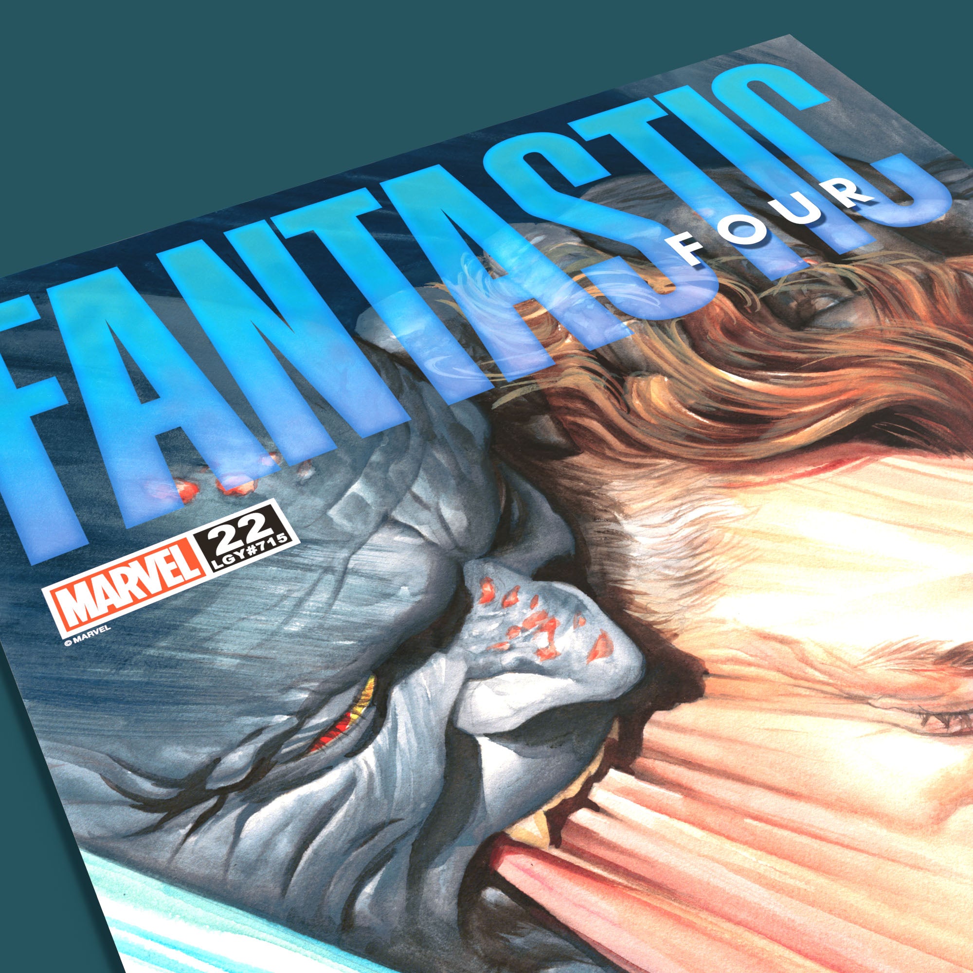 Fantastic Four #22 Marvel Comic Poster - Collectible Superhero Wall Art for Home, Office & Comic Book Fan Decor