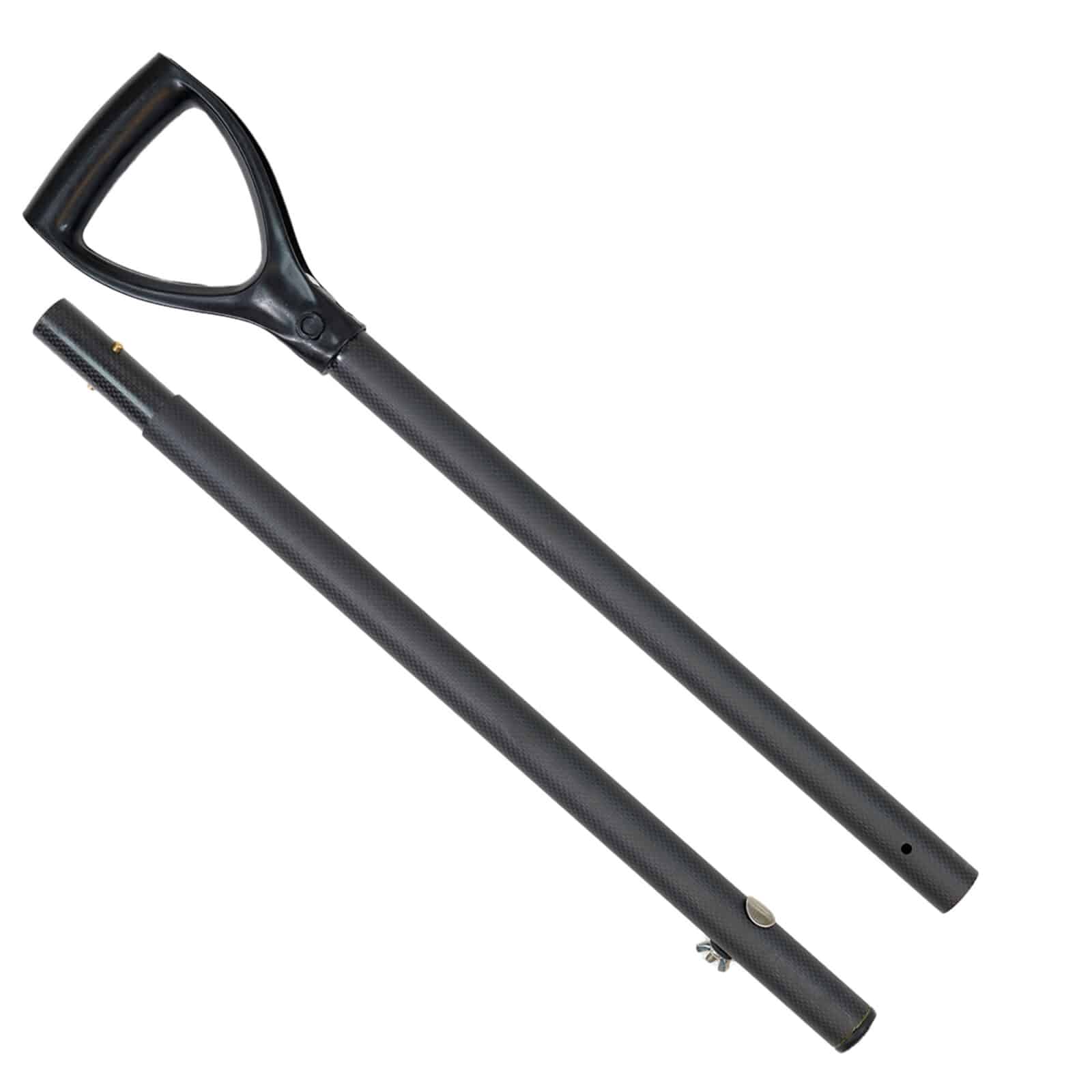 Premium Carbon Fiber Sand Scoop with Handle for Large Dune Metal Detectors - Lightweight & Durable Beach Treasure Hunting Tool for Gold Prospecting and Coin Shooting