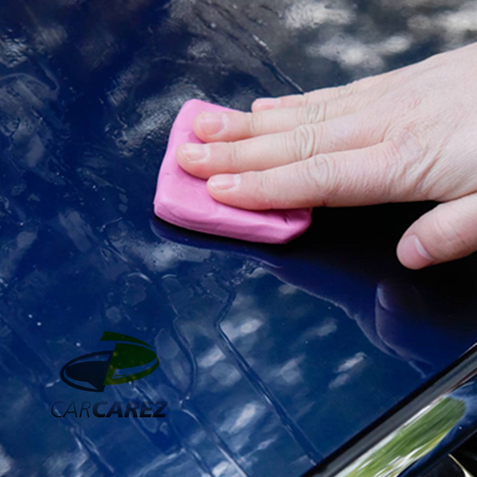 Auto Detailing Magic Clay Bar - Aggressive Grade (4x50g Pack) for Car Paint Decontamination & Surface Restoration | Perfect for DIY Car Detailing, Paint Correction & Ceramic Coating Prep