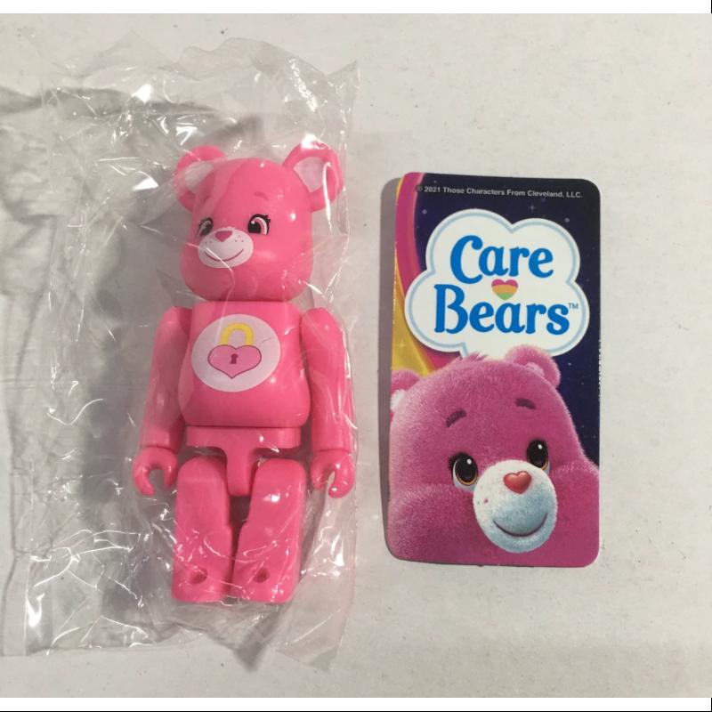 Bearbrick Series 43 Secret Care Bear Chase Pink 100% Collectible Figure - Rare Limited Edition Vinyl Art Toy for Display & Collection (Perfect for Home Decor, Office Display, and Gift for Bearbrick Fans)