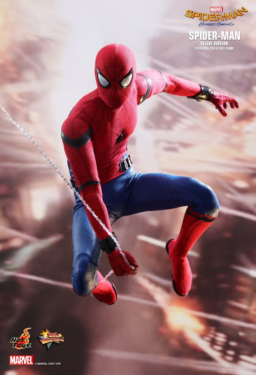 Spider-Man: Homecoming 1/6 Scale Collectible Figure - Movie Masterpiece for Marvel Fans & Collectors | Perfect for Display, Gifts, and Superhero Decor