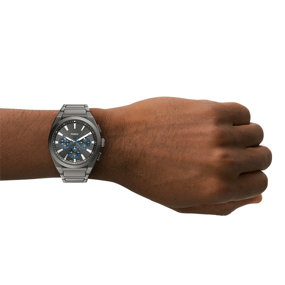 Fossil Everett FS6107 Men's Chronograph Watch - Stylish Analog Quartz Timepiece for Casual & Business Wear