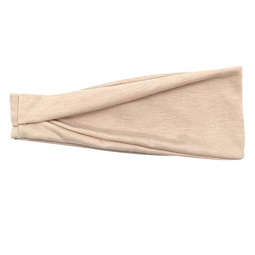 Cheetah Knotted Headband for Women - Non-Slip Yoga Headband, Running & Workout Hair Band, Solid Color Fashion Accessory (Black) - Perfect for Yoga, Gym, Running, and Outdoor Sports