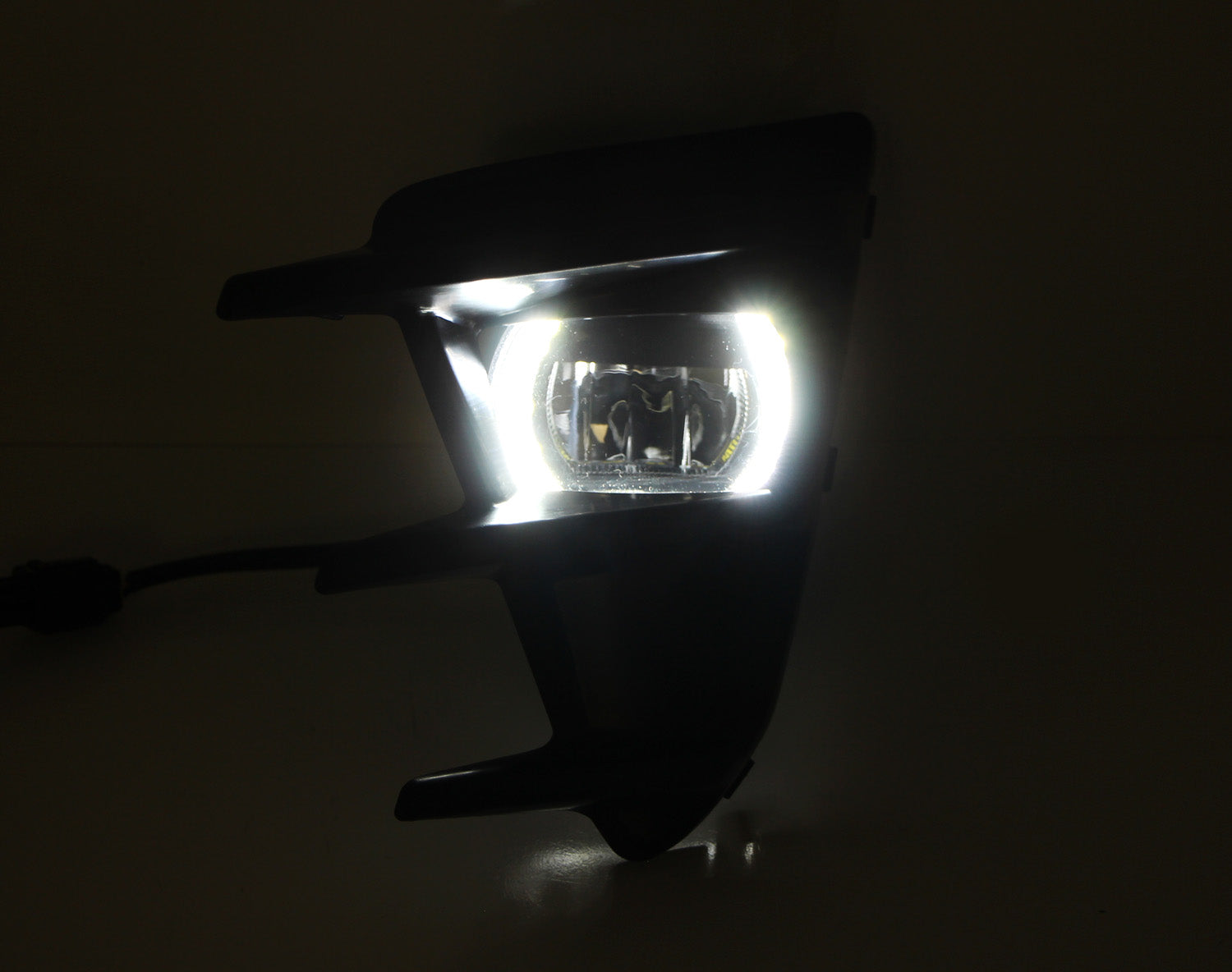 20W CREE LED DRL Fog Lights with Bezel Cover & Wiring Harness - Compatible with 2017-2021 Toyota 86 | High Visibility Daytime Running Lights for Enhanced Safety & Style