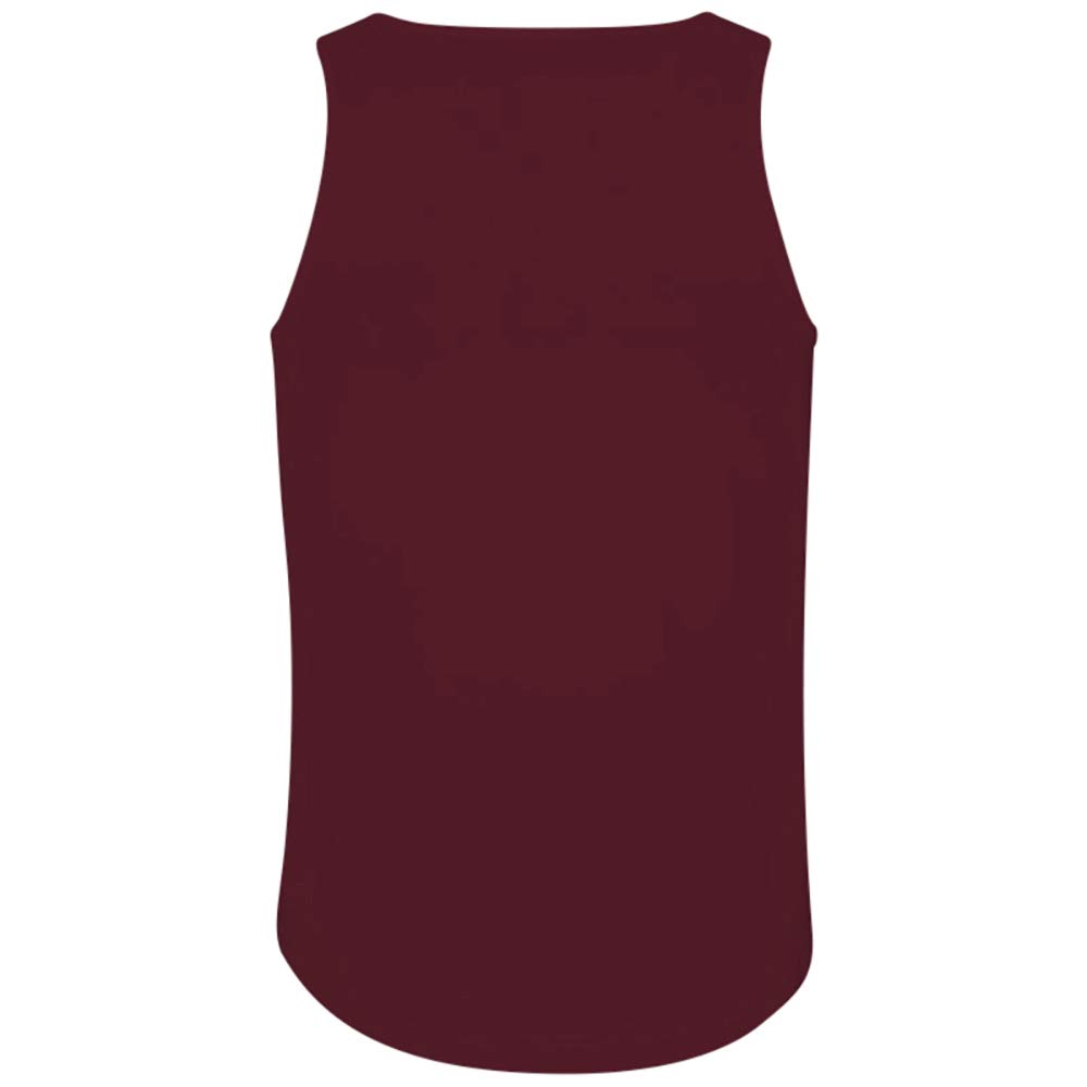 Just Cool Men's Athletic Gym Tank Top - Breathable Workout Shirt for Running, Training & Fitness - Lightweight & Comfortable for Sports & Casual Wear