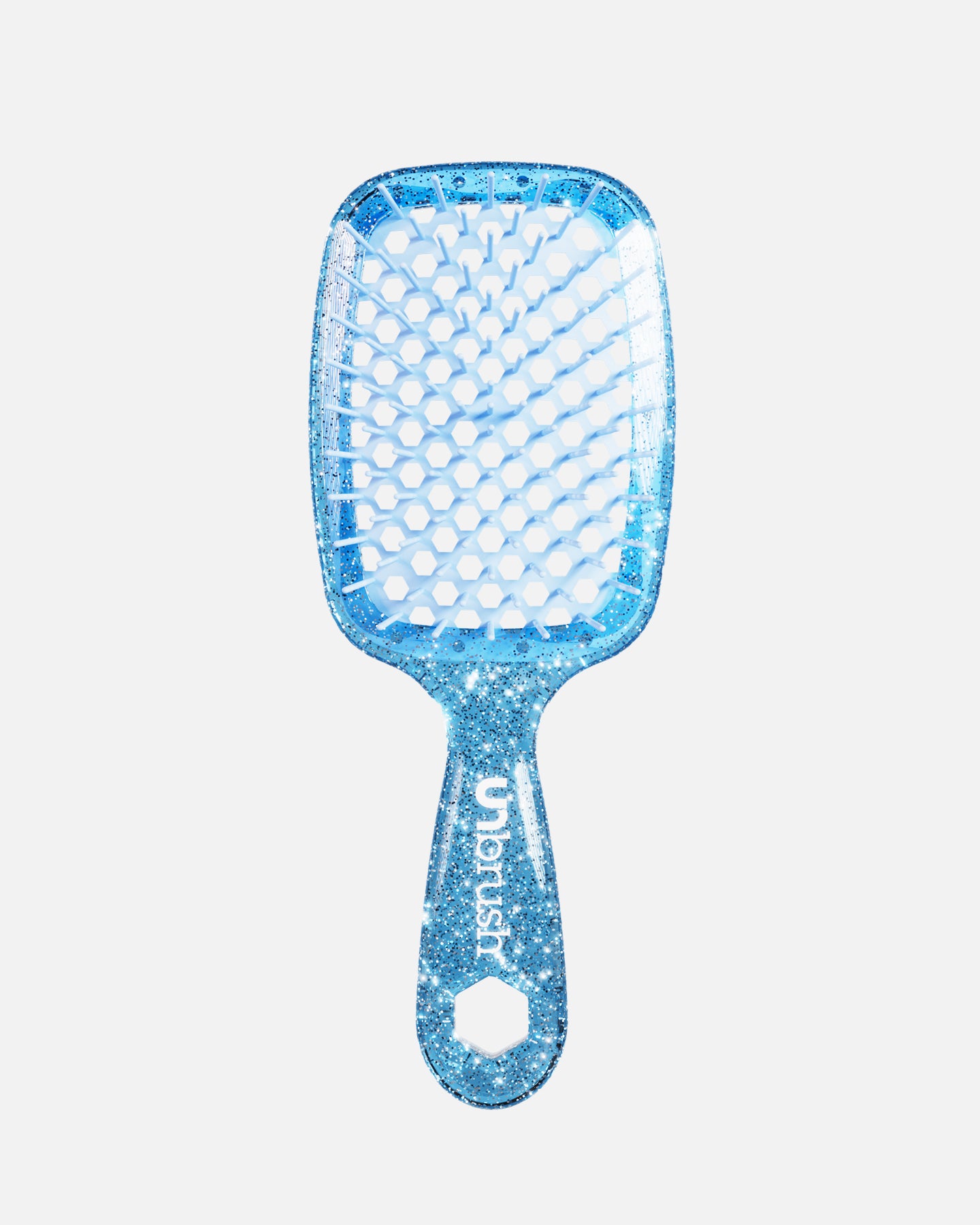 UNbrush Detangling Hair Brush for Wet & Dry Hair - Tangle-Free Styling with Soft Bristles - Perfect for Curly, Straight & Thick Hair - Home & Travel Use