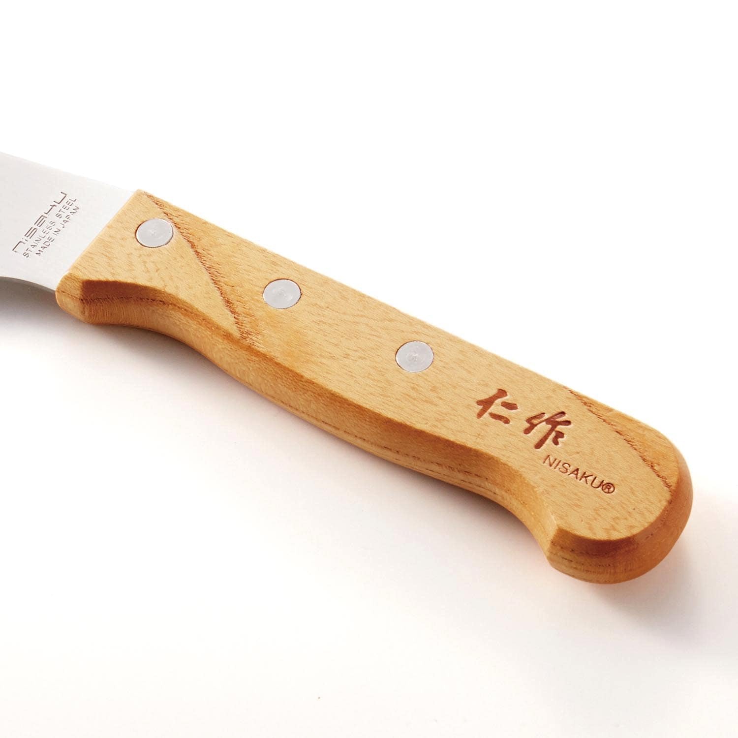 Nisaku 440mm Stainless Steel Bread Slicer with Wave Blade - Perfect for Homemade Bread, Sandwiches & Cake Cutting