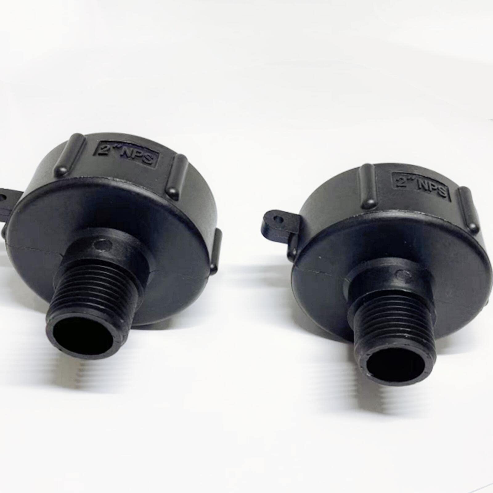 Food Grade IBC 275/330 Tote Tank Drain Adapter - Fine Thread 2