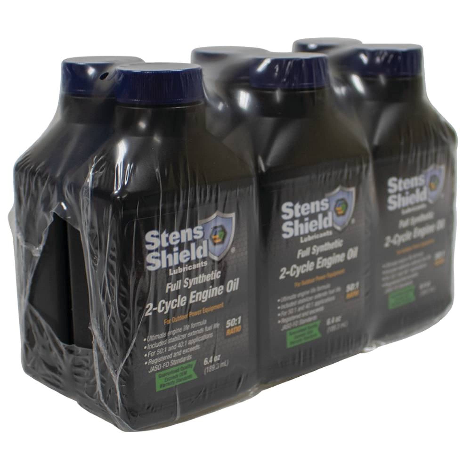 Premium Stens 2-Cycle Engine Oil 770-643 - 24 Pack of 6.4 oz Bottles - Ideal for Lawn Mowers, Chainsaws & Outdoor Power Equipment