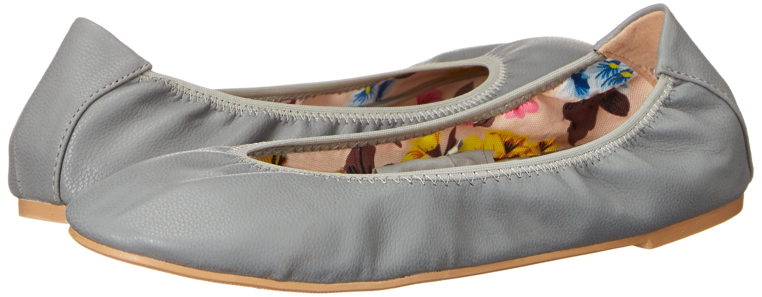 Journee Collection Women's Comfortable Ballet Flats - Lightweight Slip-On Shoes for Work, Travel & Everyday Wear