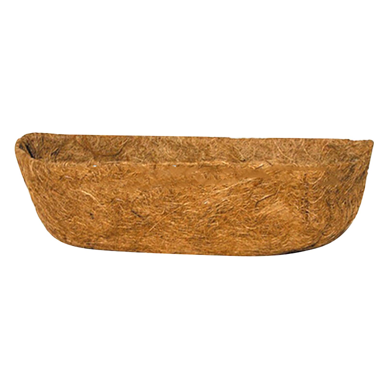 Premium Half Moon Coco Coir Liner - 35.4 Inch Natural Coconut Fiber Planter Insert for Hanging Baskets & Window Boxes | Durable, Eco-Friendly Replacement Liner for Garden Flower Pots (Brown) | Perfect for Balcony Gardens, Patio Decor & Indoor Plant Displays