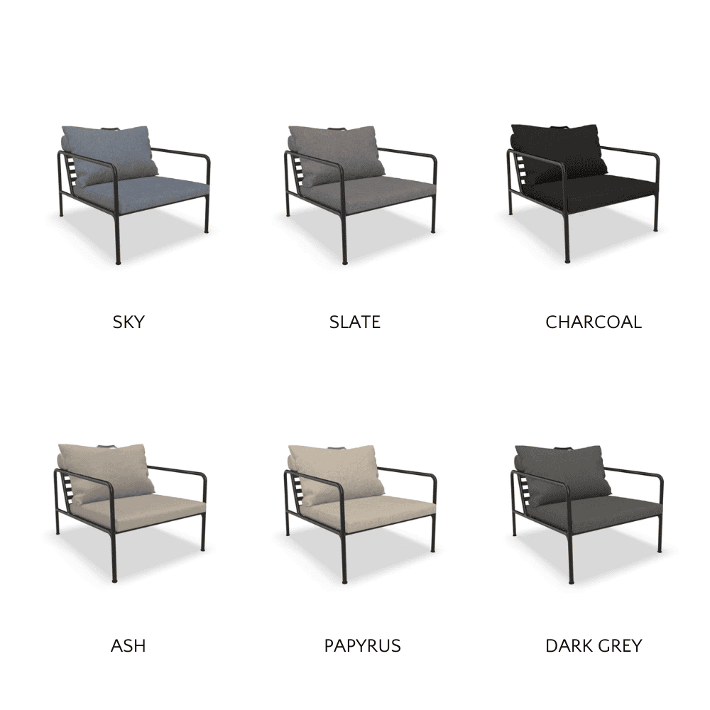 AVON Outdoor Lounge Chair - Comfortable Patio Furniture for Poolside, Garden, and Backyard Relaxation