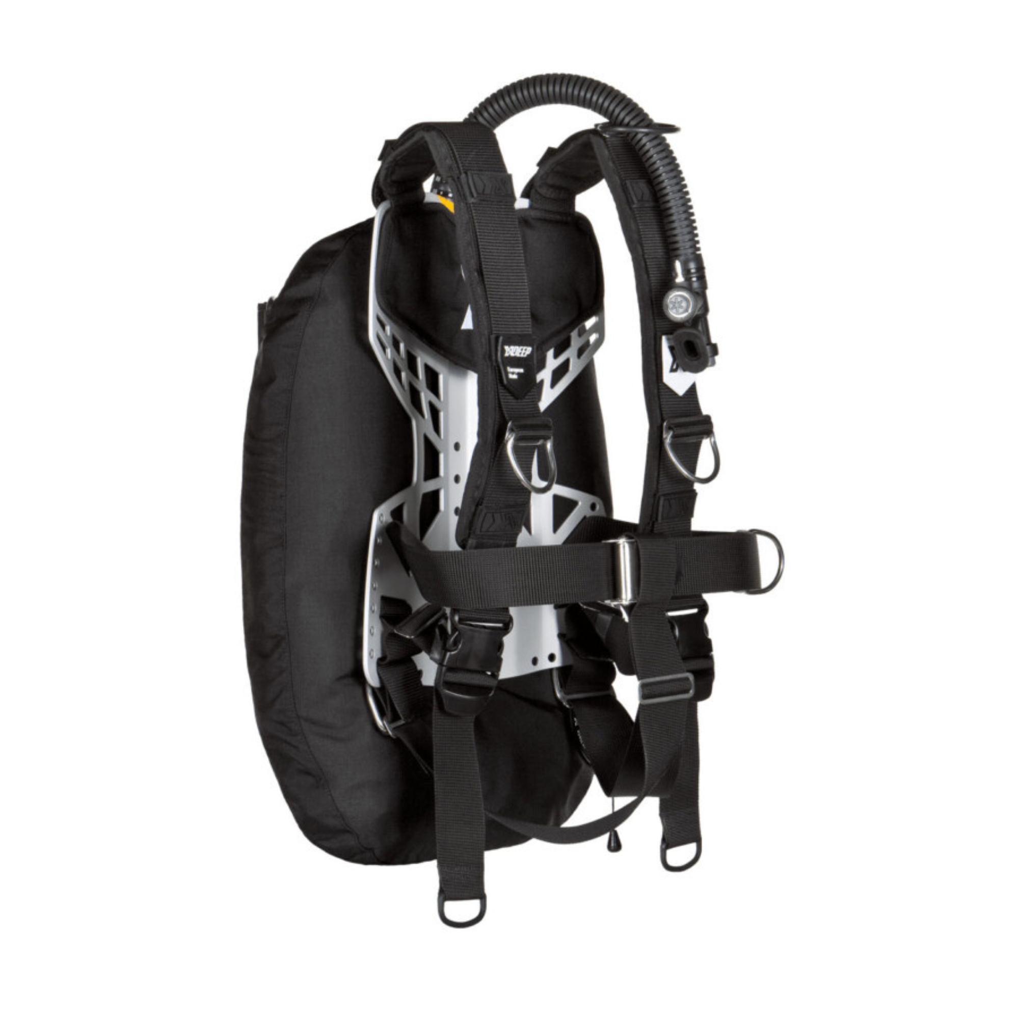 XDeep NX Zen Ultralight Wing System - Black | Lightweight Scuba Diving Gear for Travel & Technical Diving