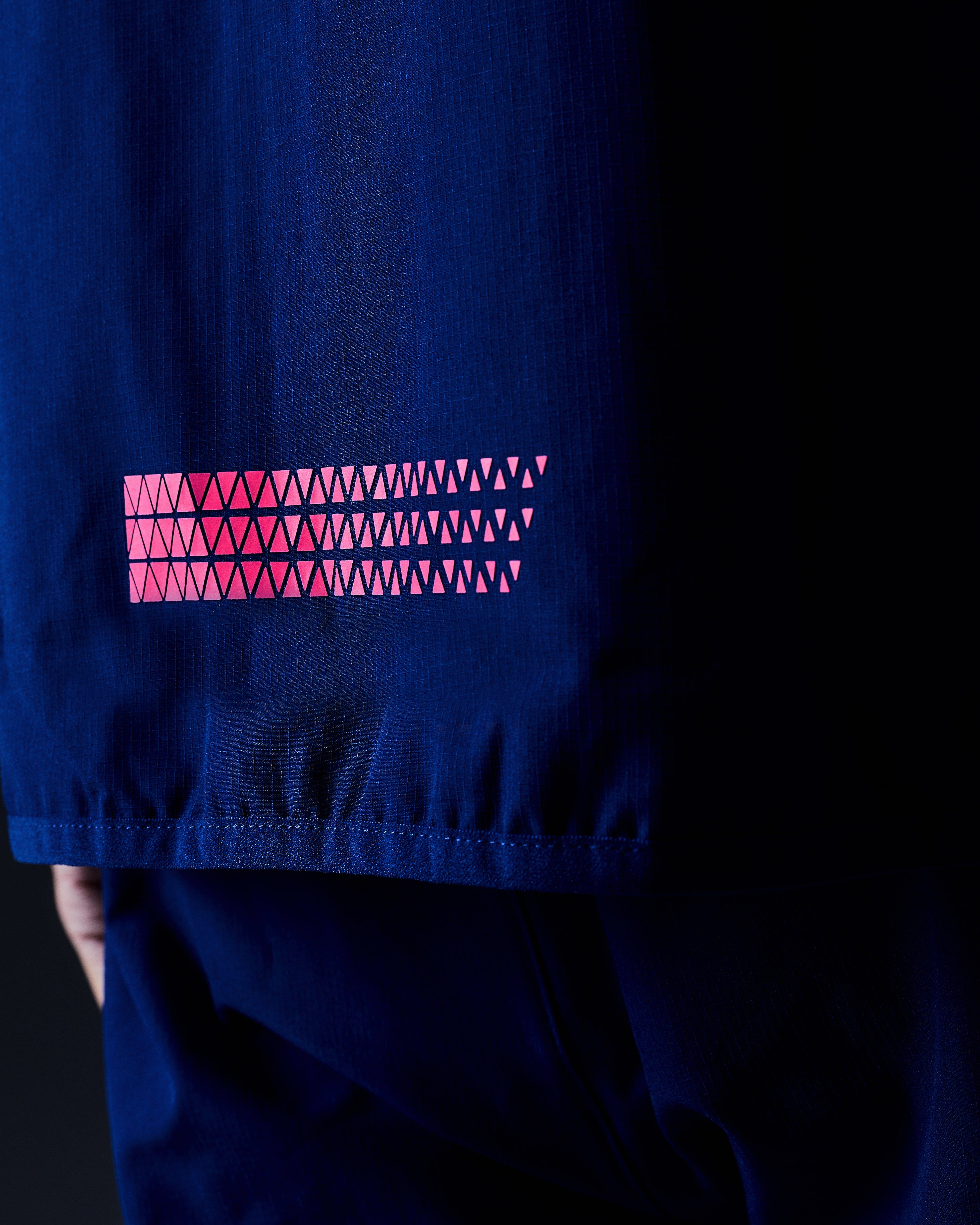 SRJ FZ 01 Full Zip Jacket for Men & Women - Lightweight Waterproof Windbreaker with Hood - Blue & Pink Color Options - Perfect for Hiking, Running, and Outdoor Activities