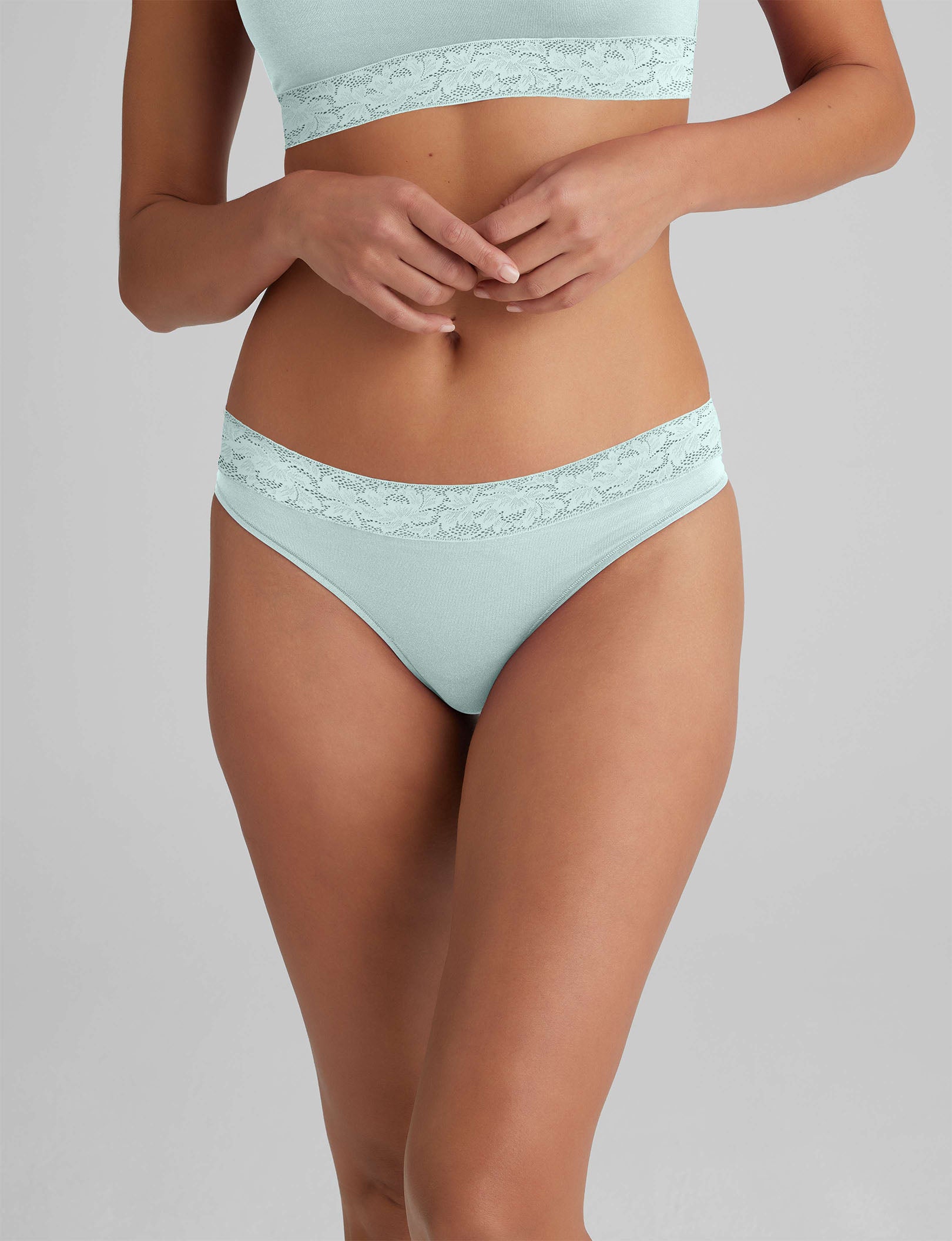 Sexy Women's Lace Thong Underwear - Comfortable Second Skin Panties for Daily Wear & Special Occasions