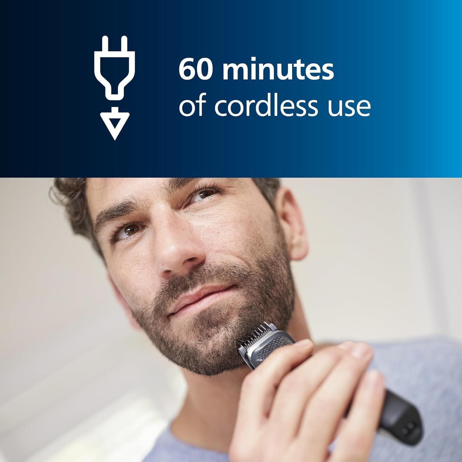 Philips Norelco MG3740 Multigroom All-in-One Trimmer - 13 Attachments, 9-in-1 Body & Facial Hair Trimmer for Men - Perfect for Beard, Mustache, Nose, Ear & Body Grooming at Home or Travel