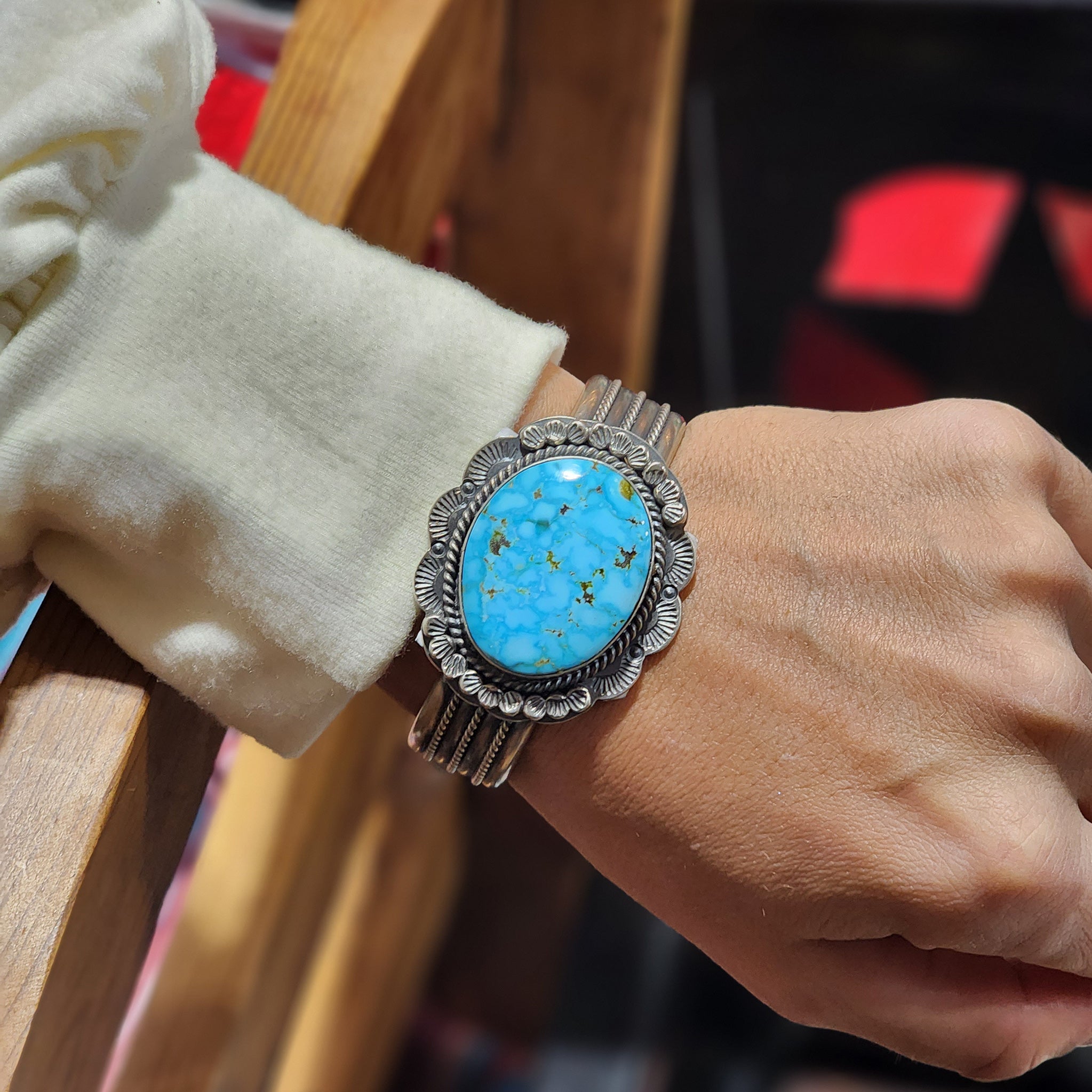J Nelson Kingman Cuff - Stylish and Durable Bracelet for Men & Women | Perfect for Casual Wear, Parties, and Everyday Fashion Accessories