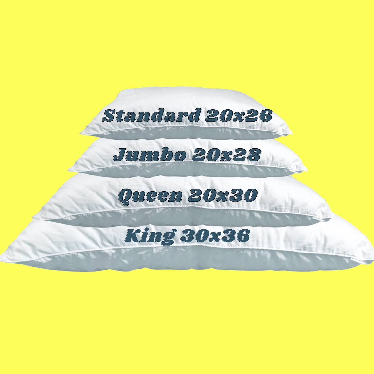 Down Dreams Classic Soft Pillow - Hotel Quality Luxury Pillow for Side, Back & Stomach Sleepers - Perfect for Home, Travel & Guest Rooms