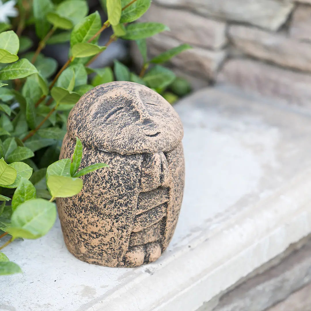 Blessings for You Jizo Statue - Japanese Buddhist Guardian Statue for Home Protection & Good Fortune | Perfect for Meditation Spaces, Garden Decor & Spiritual Gifts