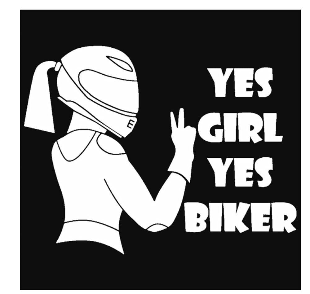 Funny Car Stickers and Decals - Reflective Vinyl Biker Respect Warning Sign for Cars, Trucks & Motorcycles | Perfect for Road Safety, Vehicle Customization & Expressing Personality
