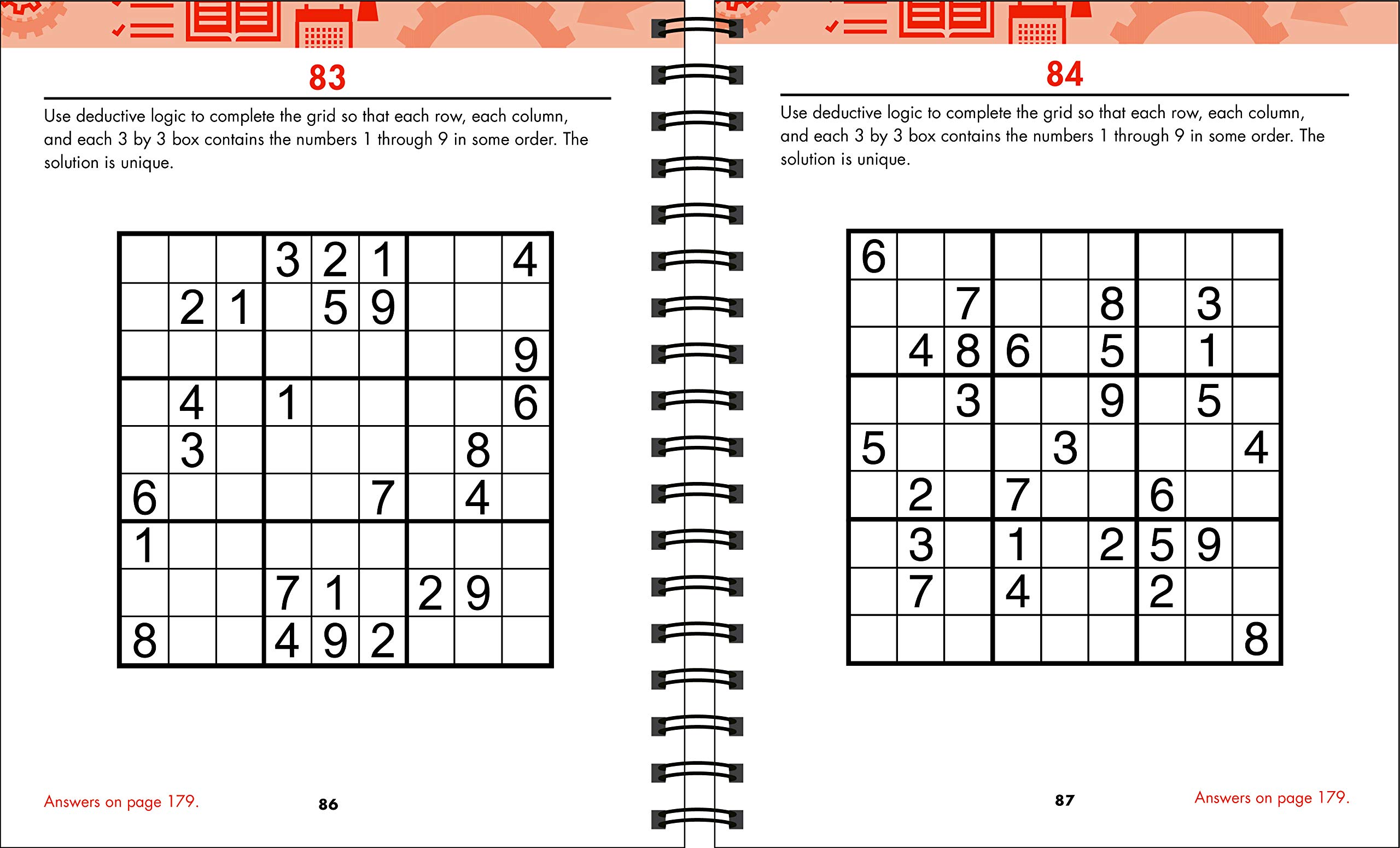Brain Games - Sudoku Puzzle Book for Adults: Improve Memory & Focus | Perfect for Travel, Office Breaks & Relaxation
