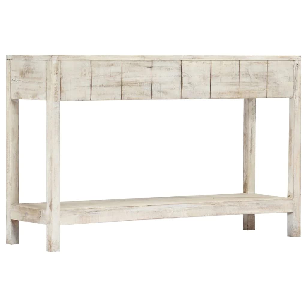 vidaXL Solid Mango Wood Console Table - 40