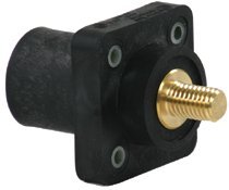 Male Receptacle Red J Thread Stud - High-Quality Electrical Connector for Automotive, Marine & Industrial Applications
