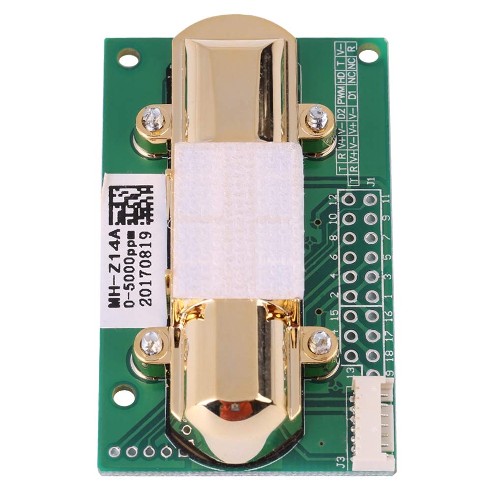 High Accuracy CO2 Sensor Monitor - Portable Carbon Dioxide Detector for Air Quality Testing | Ideal for HVAC Systems, Refrigeration Units & Air Purifiers