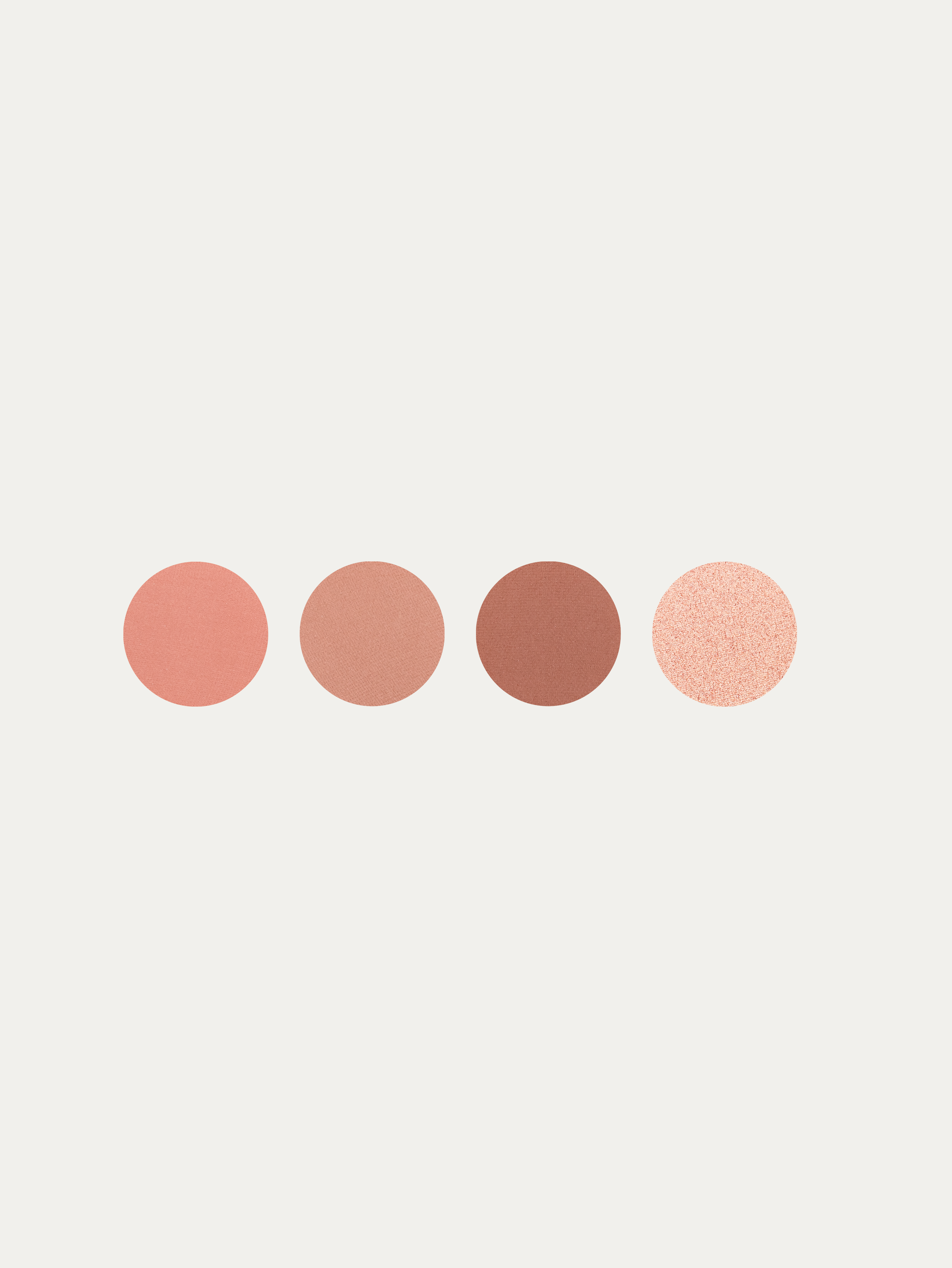 Healthy Touch Eyeshadow Palette & Brush Set 02 - Vegan, Cruelty-Free Makeup Kit for Natural & Glam Looks | Perfect for Everyday Wear & Special Occasions