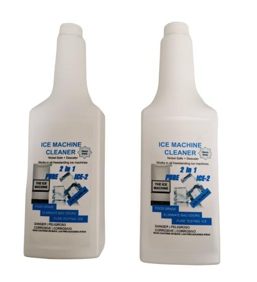 Whirlpool W11179302 Compatible Ice Machine Cleaner - Safe & Effective Cleaning for Refrigerators & Freezers