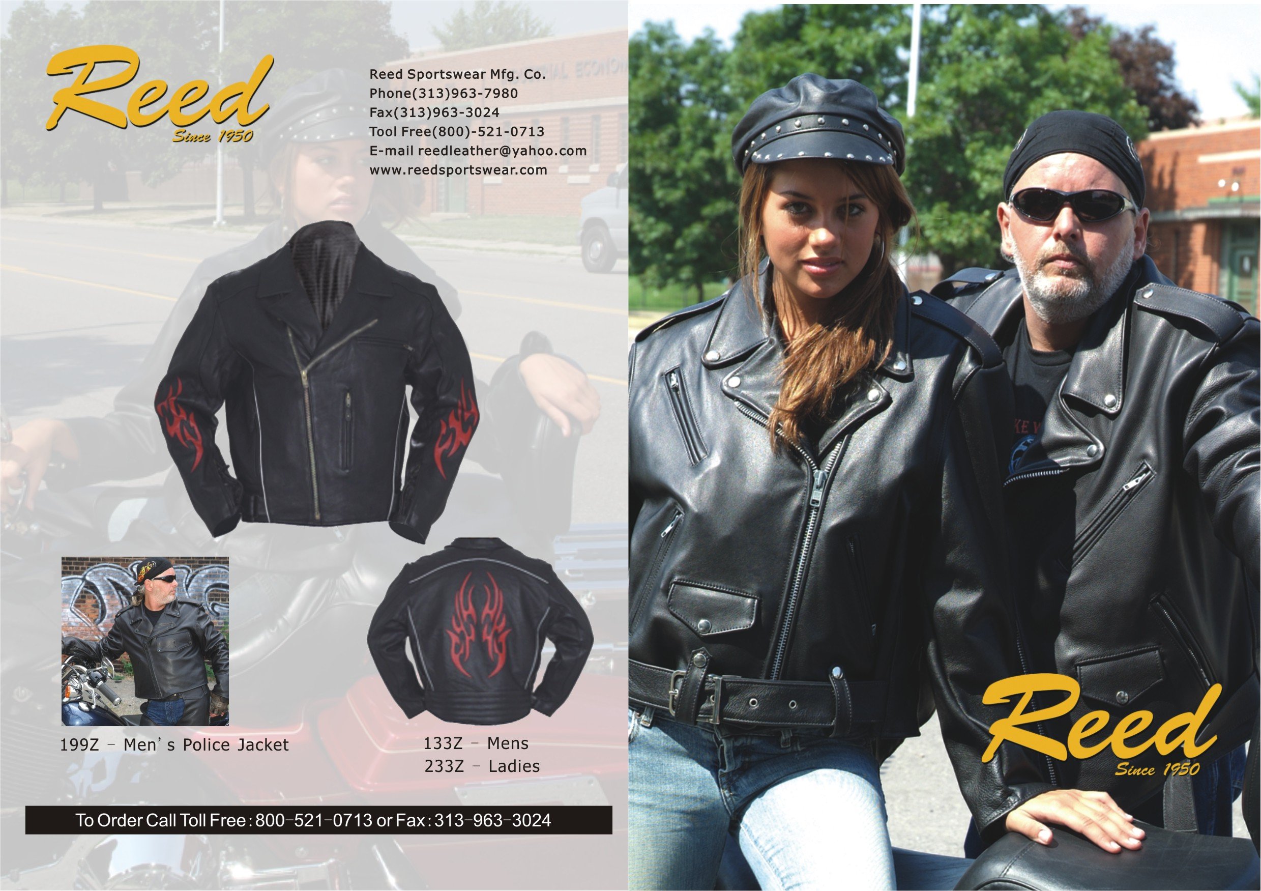 REED Men's Genuine Cowhide Leather Motorcycle Vest with Zipper - Made in USA - Perfect for Biker Rides & Casual Outfits
