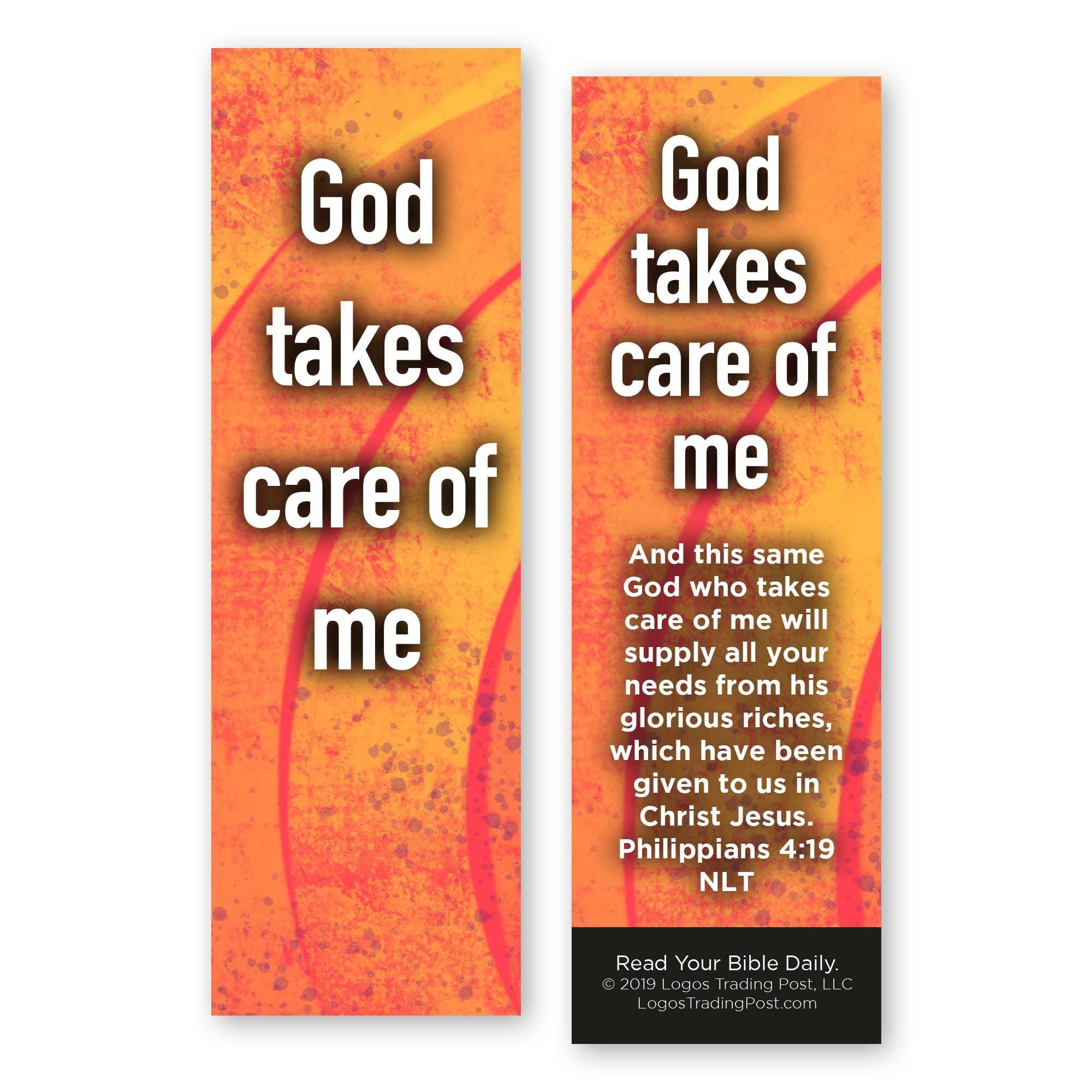 Bulk Pack of 25 Christian Bookmarks for Kids - Philippians 4:19 Bible Verse Book Markers, Sunday School Prizes & Scripture Gifts for Children & Youth - Perfect for Bible Study, Church Events & Religious Education