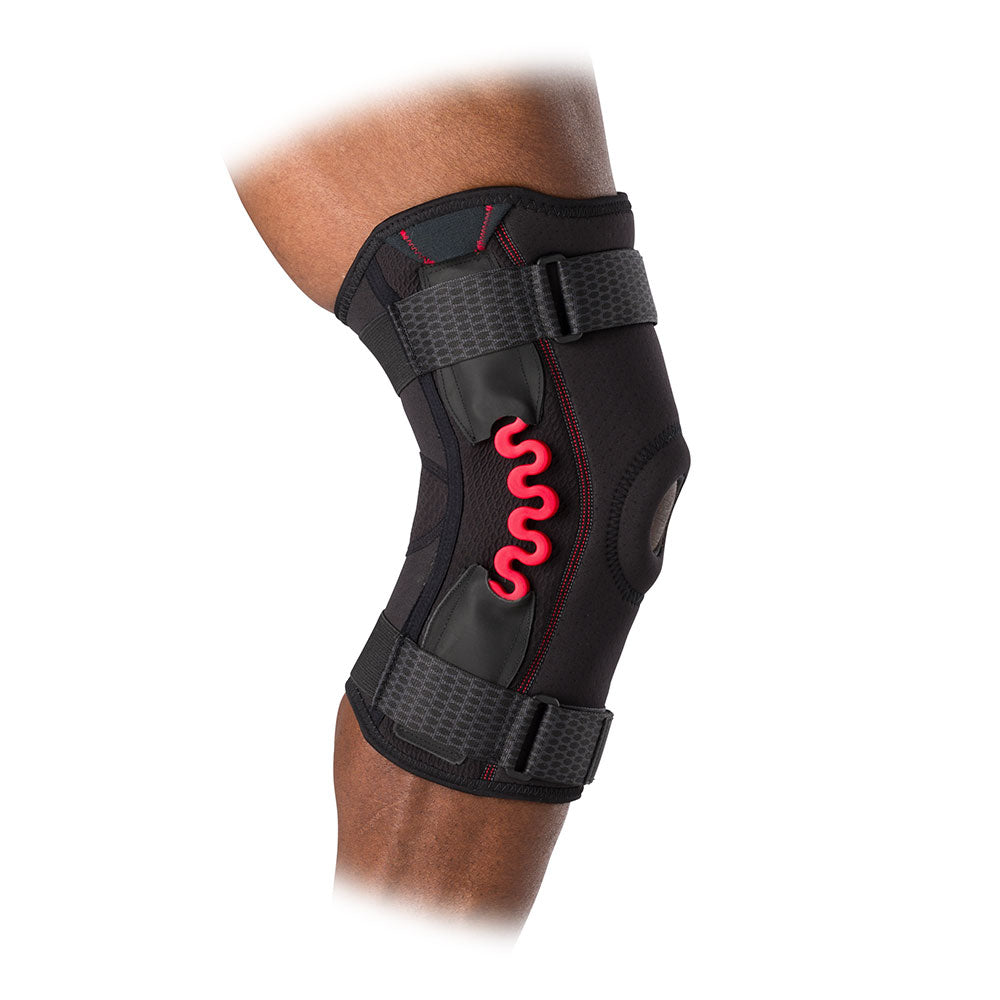 NRG Spring Hinge Knee Brace - Adjustable Support for Running, Sports & Arthritis Relief - Ideal for Active Lifestyles & Joint Pain Management