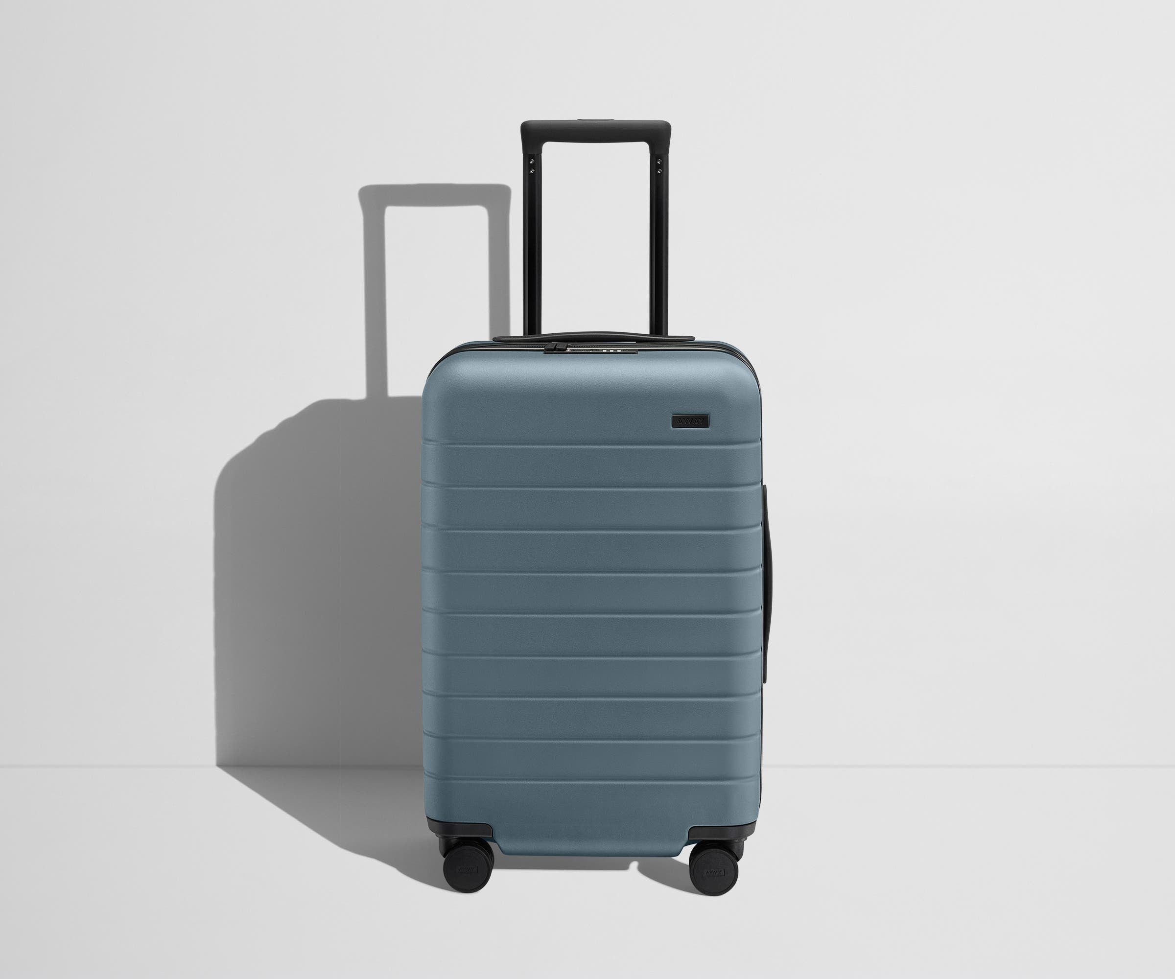 Coast Blue Carry On Flex Luggage - Lightweight & Durable Suitcase for Travel, Business Trips & Weekend Getaways