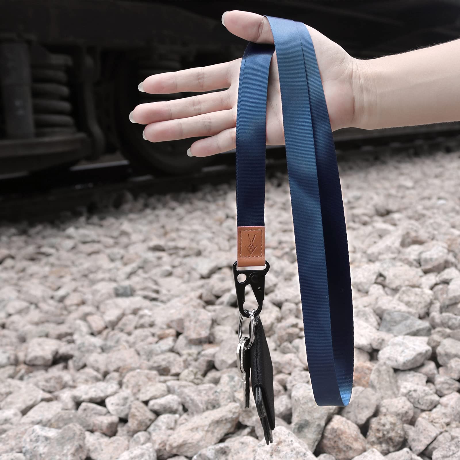 Cool Lanyards for Keys & ID Badges - Neck Strap Key Holder for Work & Events
