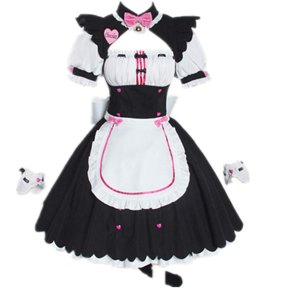 EChunchan Japanese Anime NEKOPARA Chocolat Cosplay Costume - Halloween, Christmas Party Outfit for Anime Fans & Cosplay Enthusiasts | Perfect for Conventions, Cosplay Events & Themed Parties