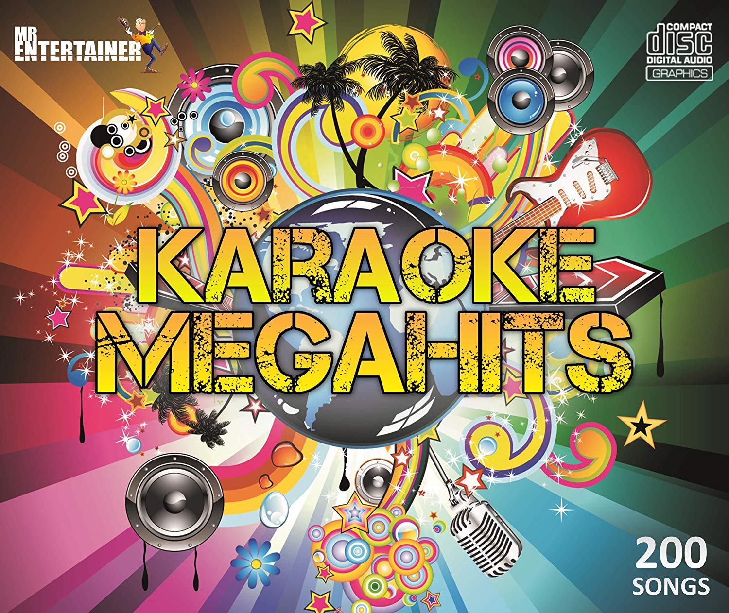 Mr Entertainer MEGAHITS - Best Selling Party Speaker with Bluetooth & LED Lights - Perfect for Outdoor Gatherings, Pool Parties & Home Entertainment