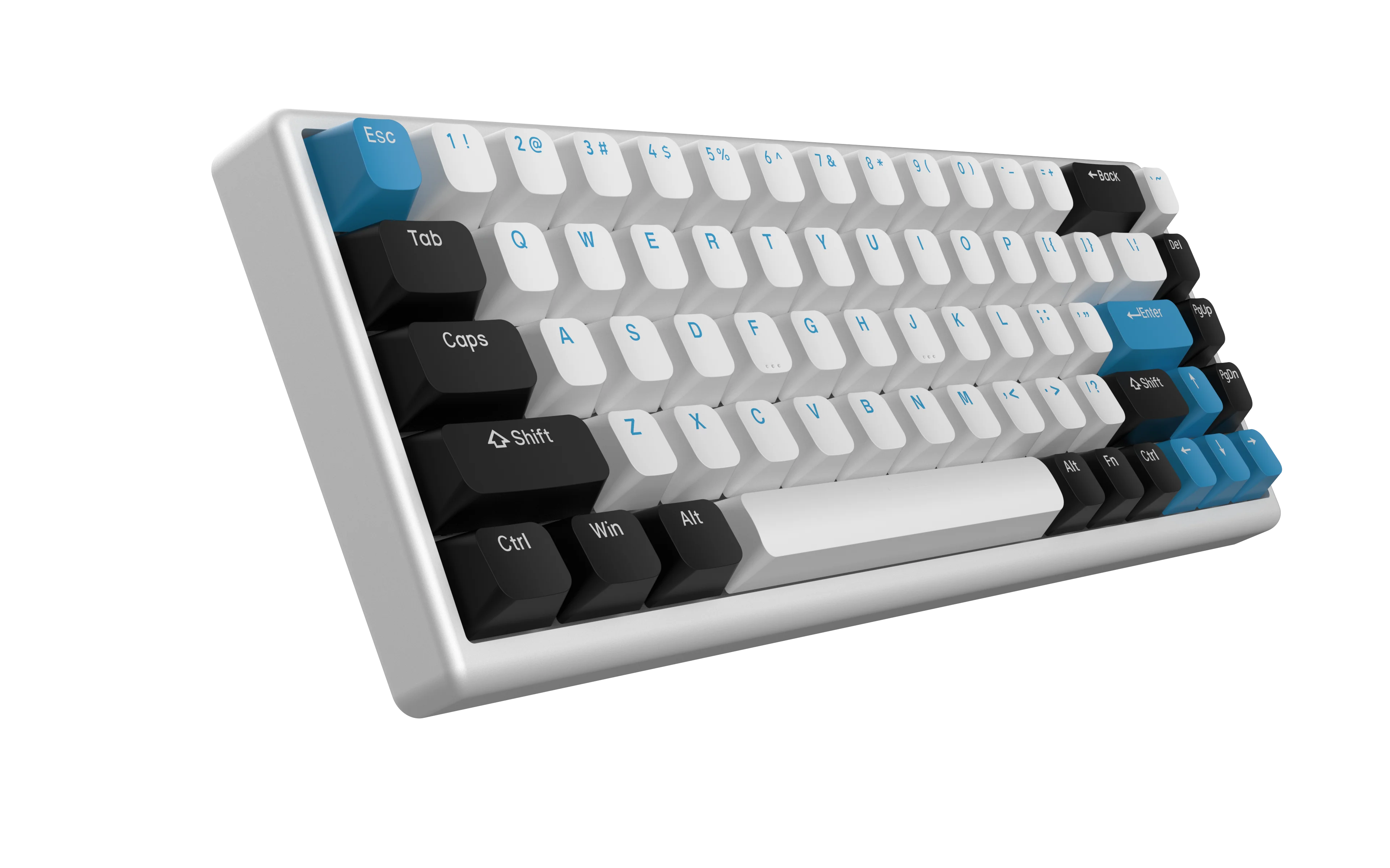 Arbiter Studio Polar 65 Hall Effect Magnetic Rapid Trigger Gaming Keyboard - Kumo Blue | Ultra-Responsive for Competitive Gaming & Typing