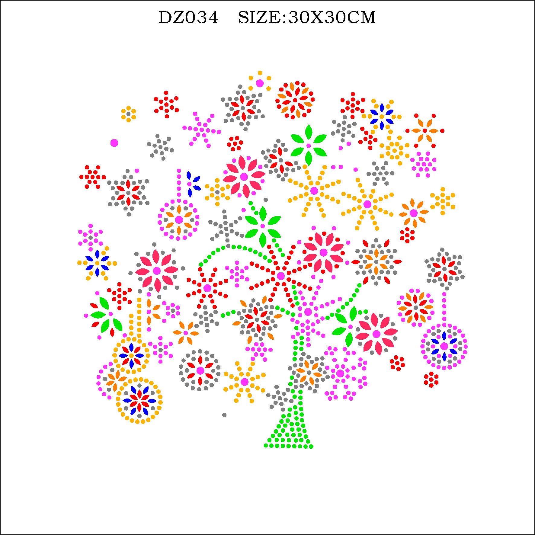 5D Diamond Painting Kit for Adults - DIY Special Shape Rhinestone Art by Number | Four Seasons Tree Wall Decor (11.9x11.9 Inch) | Beginner-Friendly Home Craft Project | Perfect for Stress Relief, Gift Giving & Living Room Decoration
