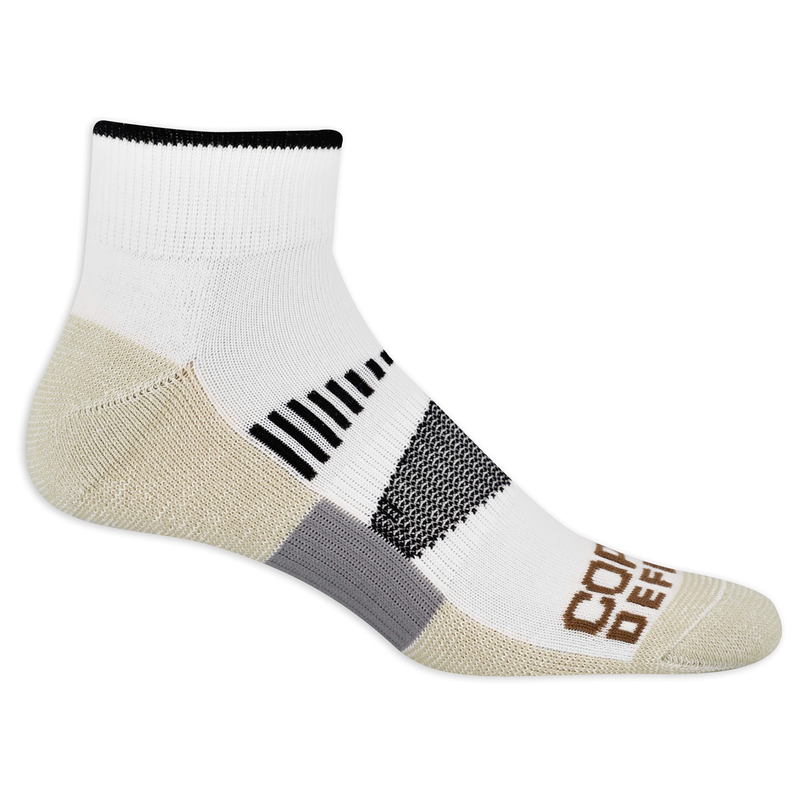 Men's Core Socks - Premium Cotton Athletic Socks for Running, Hiking & Everyday Wear - Breathable Cushioned Socks for Sports & Casual Outfits