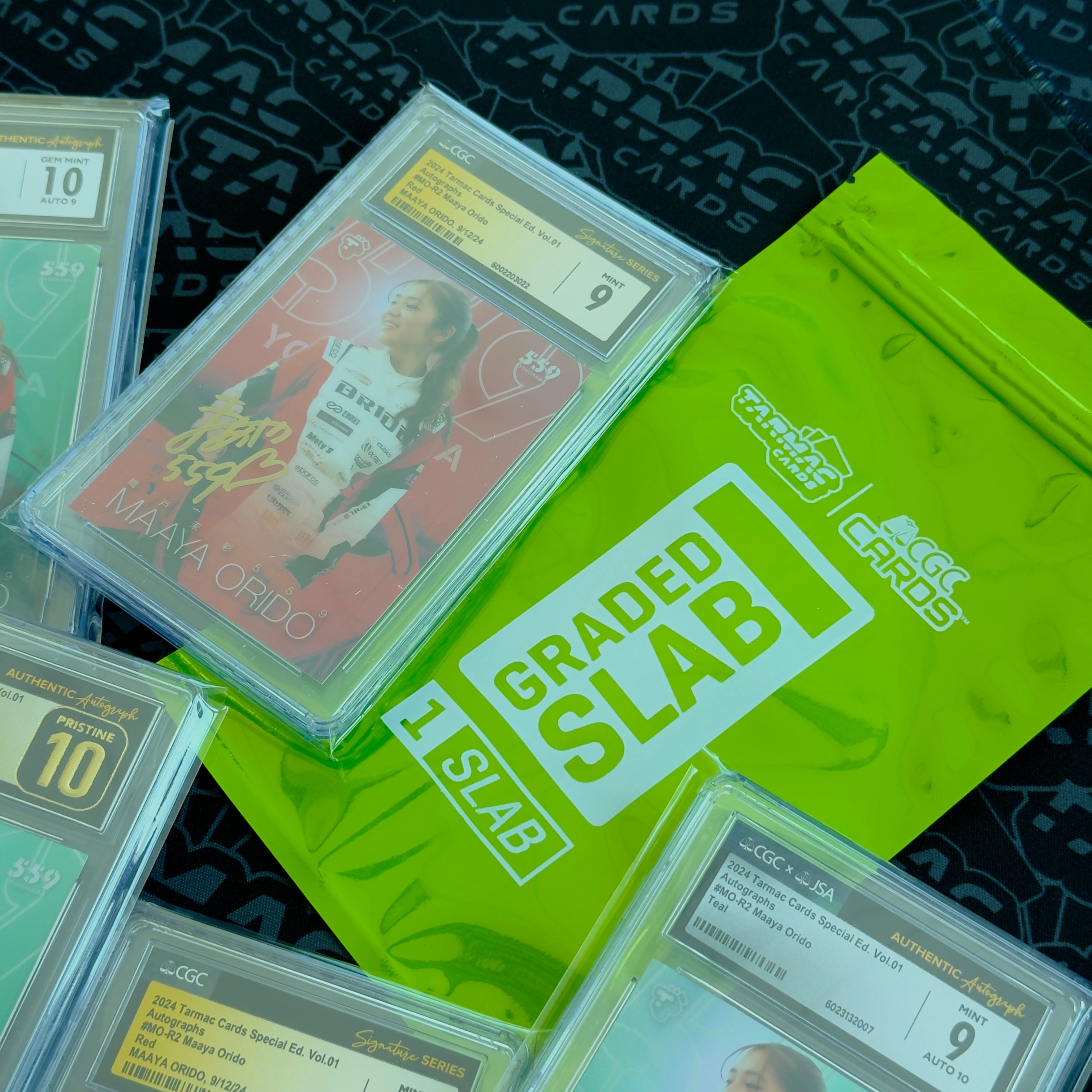 Tarmac Cards Maaya Orido Event Special Graded Slab Pack 01 - Limited Edition Collectible Trading Cards for Anime Fans & Card Game Enthusiasts - Perfect for Display, Trading, and Gaming Events