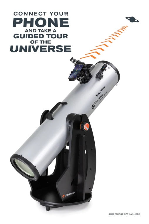 StarSense Explorer 8 Dobsonian Telescope - Smartphone App-Enabled Astronomy for Beginners | Perfect for Stargazing, Backyard Observation & Astrophotography