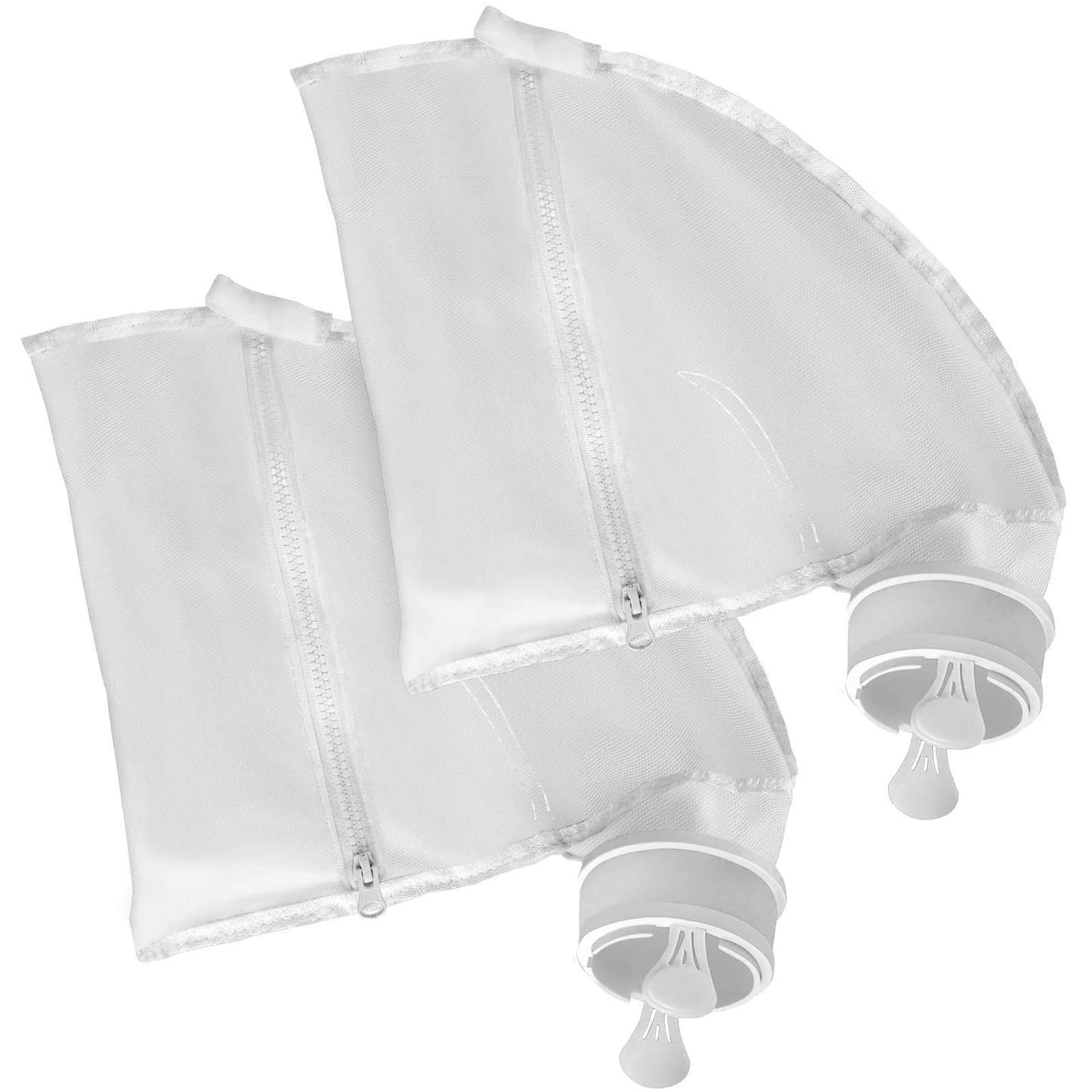 **Polaris 280 & 480 Pool Cleaner Replacement Bags - 2 Pack Nylon Mesh Filter Bags with Zipper for K13, K16 Models | Durable, All-Purpose Pool Maintenance Accessories for Easy Debris Collection**    *(Perfect for keeping your pool clean, reducing filter clogs, and extending the life of your Polaris pool cleaner!)*
