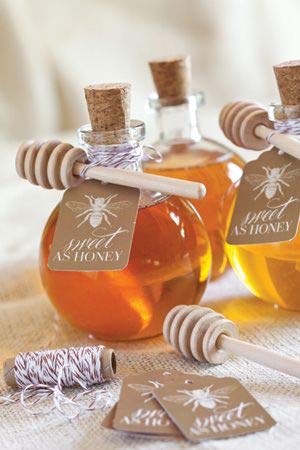Nakpunar 8.5 oz Clear Glass Bottles with Cork Stoppers - Set of 40 Spherical Jars for Essential Oils, DIY Crafts, Bathroom Storage & Kitchen Spices
