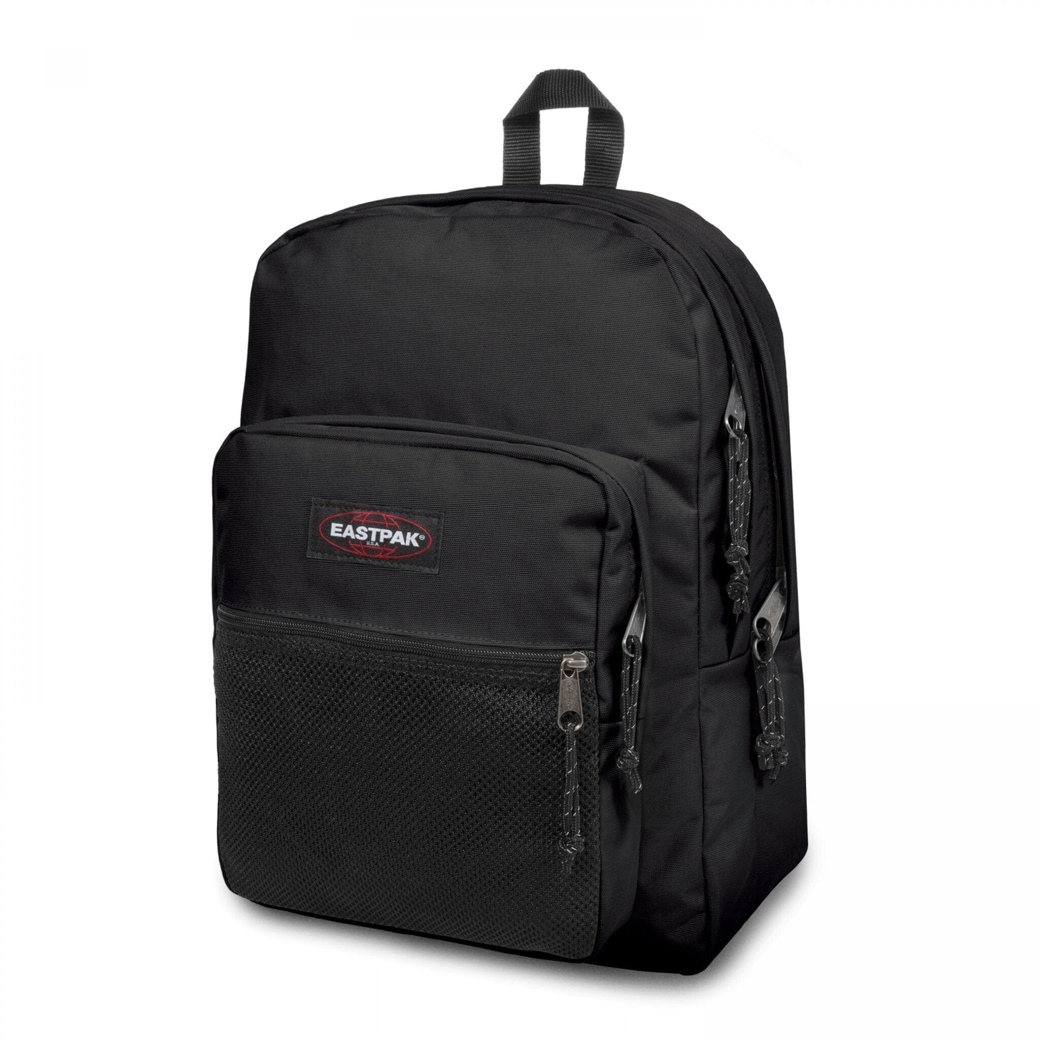Eastpak Pinnacle Backpack - Durable Laptop Backpack for Men & Women, Water-Resistant Travel Backpack with USB Charging Port, Perfect for Work, School & Outdoor Adventures (Black)