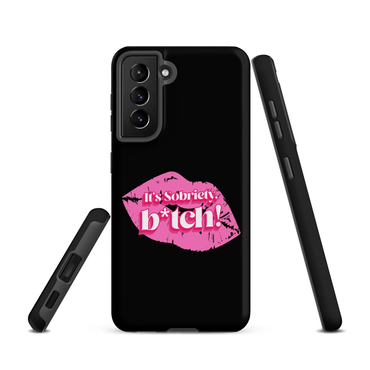 Shockproof & Durable Sobriety Sass Tough Case for Samsung Galaxy - Perfect for Outdoor Adventures & Daily Protection