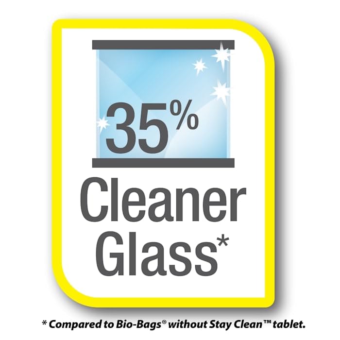 Tetra 41004 Stay Clean Bio-Bag Large 4 Pack - Eco-Friendly Fish Tank Waste Disposal Bags for Aquarium Maintenance & Water Changes